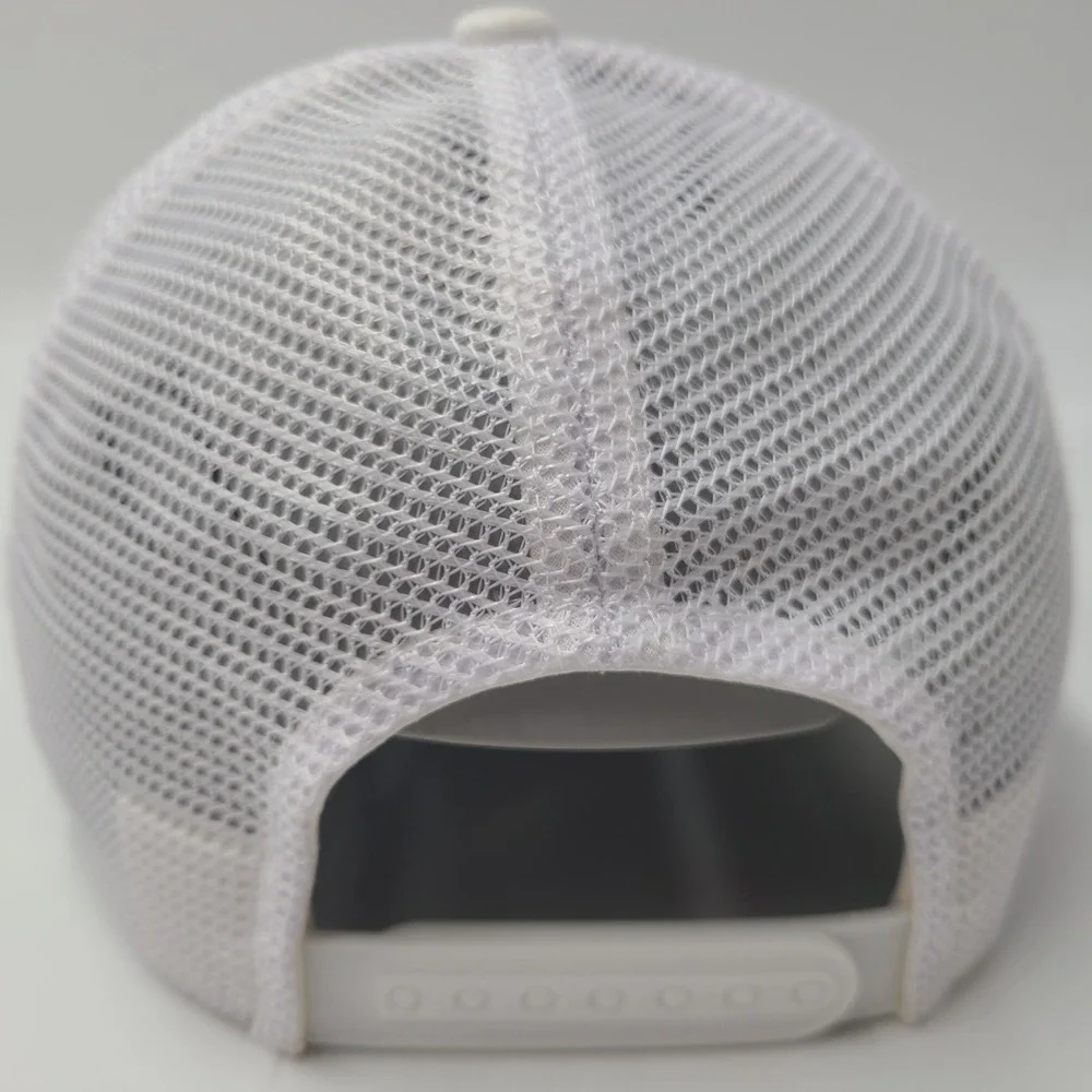 Bajio Hat Snapback Trucker Mesh White Blue Red Fishing Boat Patch Sunglass Brand